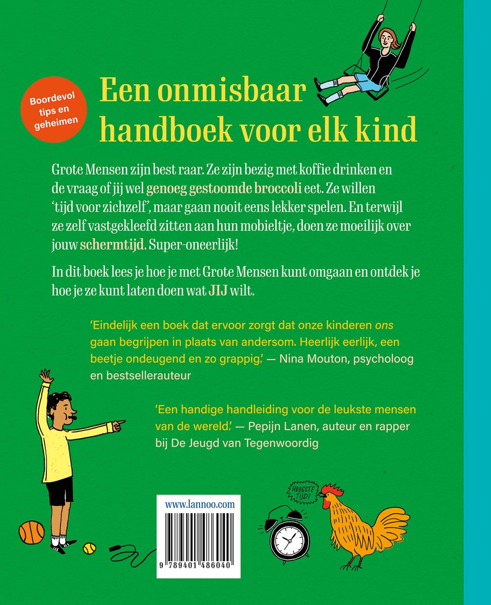 Het geweldige Grote Mensenboek - back cover