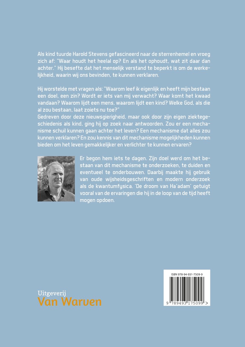 De droom van Ha'adam - back cover