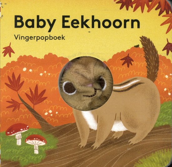 Imagebooks Vingerpopboekje Baby Eekhoorn