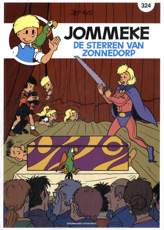 Foto: Jommeke strip 324 de sterren van zonnedorp