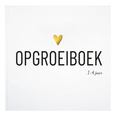 Opgroeiboek - Invulboek voor Kind 1 tot 4 jaar - Mijlpalenboek & Bewaarboek