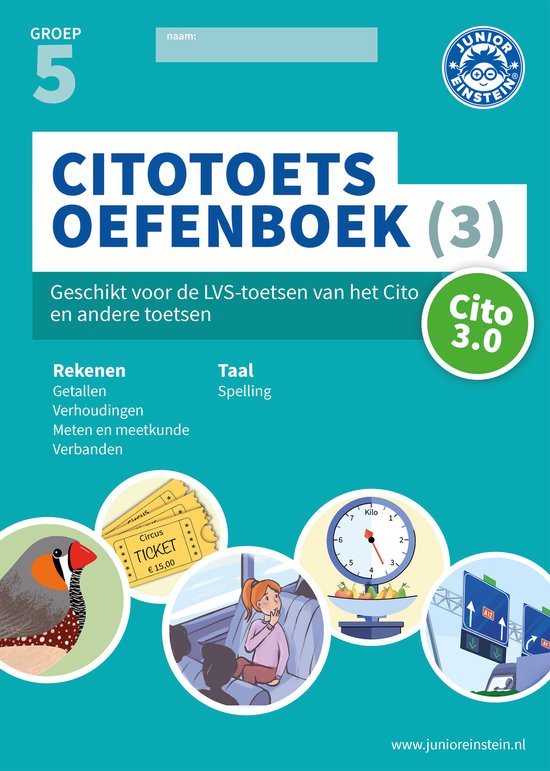 Deel 3 - Citotoets Oefenboek deel 3 groep 5 - cover