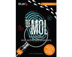 Omslag van De Mol - puzzelboek nr. 4