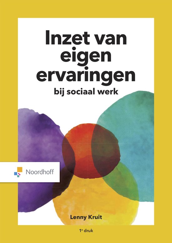 Inzet van eigen ervaringen - cover