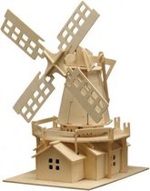 Pebaro Houten bouwpakket windmolen, 25 x 38 cm