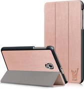 Hoes geschikt voor Samsung Galaxy Tab A8 8.0 (2017) - Smart Book Case Hoesje van iCall - Roségoud