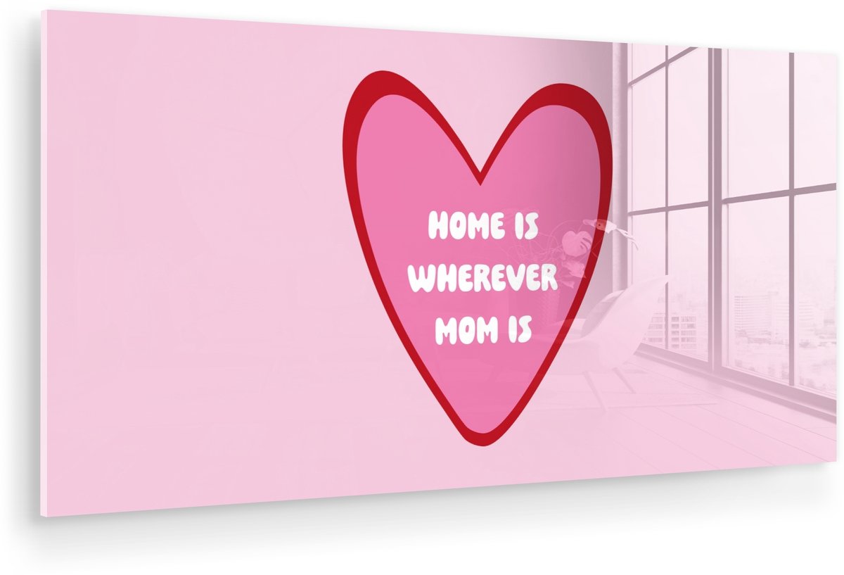 Quote - Moeder - Roze
