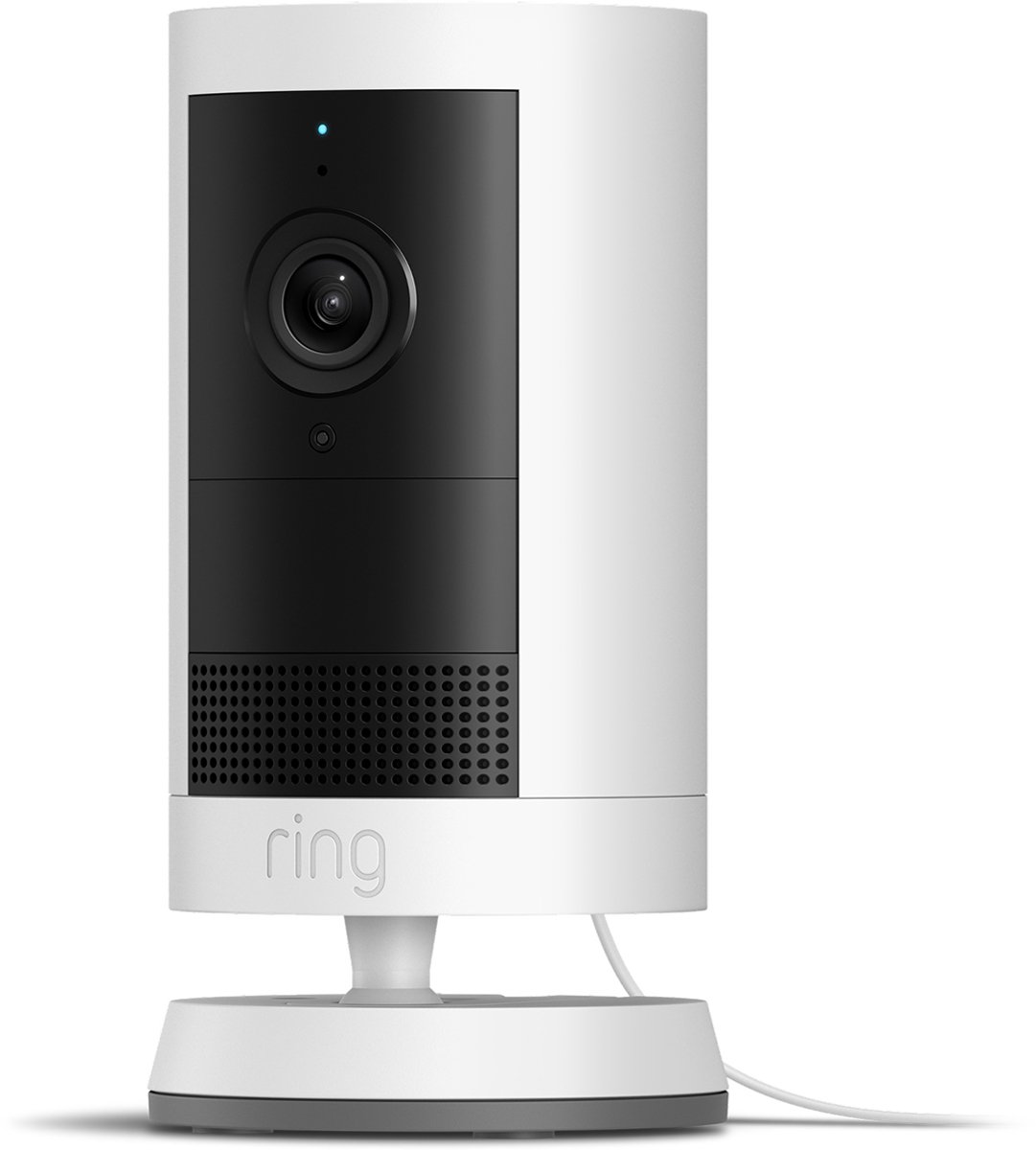 Ring Outdoor Camera Plus - plug-in - wit- buitencamera - 2k