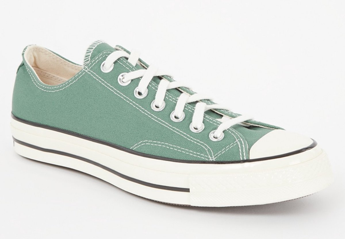 Converse Chuck 70 OX sneaker van canvas - Mint - Maat 46