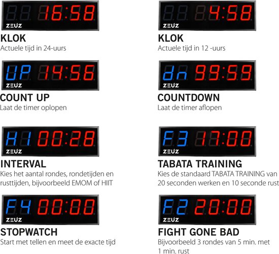 Mini Gym Timer Oplaadbare stopwatch Draagbare countdown/up-klok met magnetische achterkant voor thuisgymnastiek kopen vanaf een prijs van 32