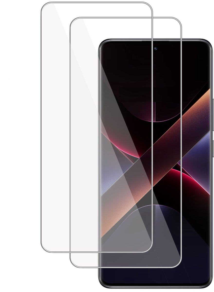 2x TechNow Screenprotector geschikt voor Poco X7 Pro – Gehard Glas - Proteqt+