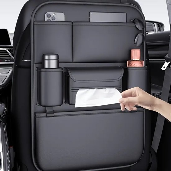 Voor mannen die alles hebben een luxe auto organizer voor de achterbank