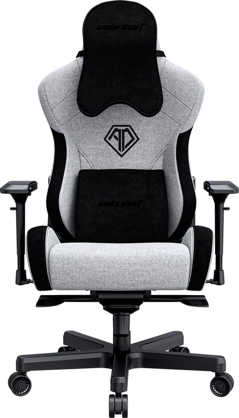 Andaseat Kaiser 2 Pro Gaming Chair Extra Groot Grijs - Andaseat - €299,00