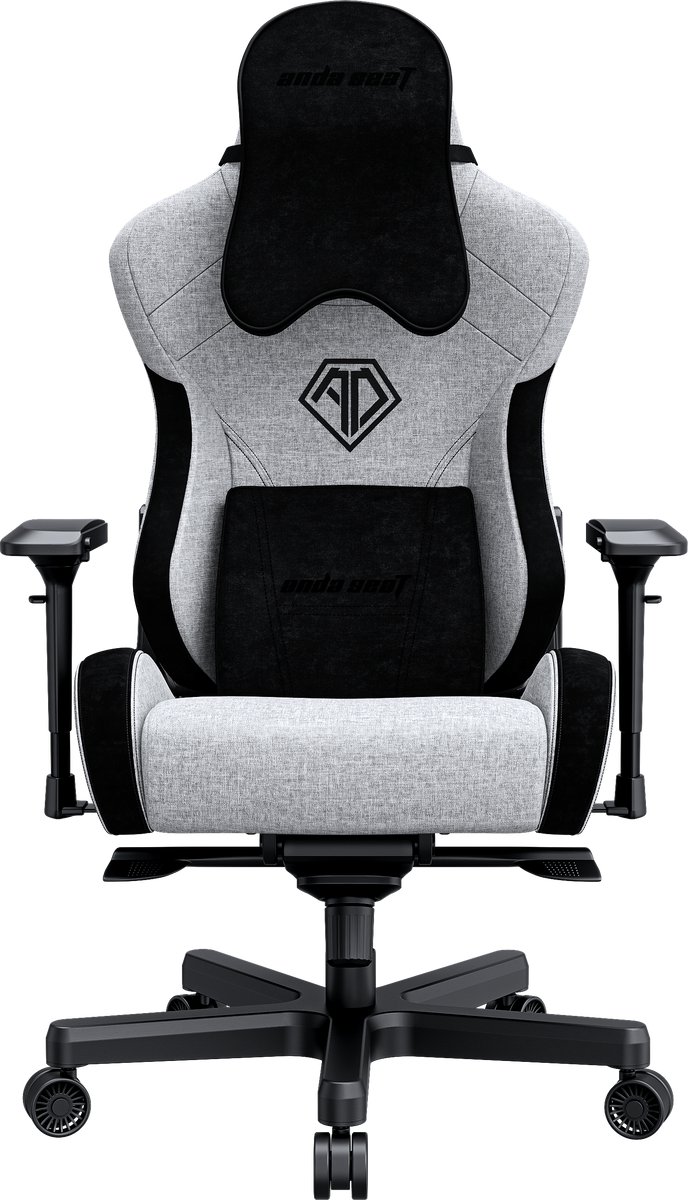 Andaseat Kaiser 2 Pro Gaming Chair Extra Groot Grijs