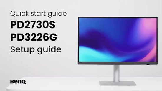 BenQ PD2730S 5K Monitor - 27 inch - 218 PPI - Thunderbolt 4 - KVM