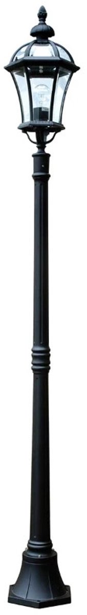 Garden Zone LED Tuin Pilaar Ledbury | 1X E27 Max 60W | IP44 (Outdoor) | Black