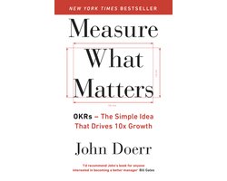 Omslag van Measure What Matters