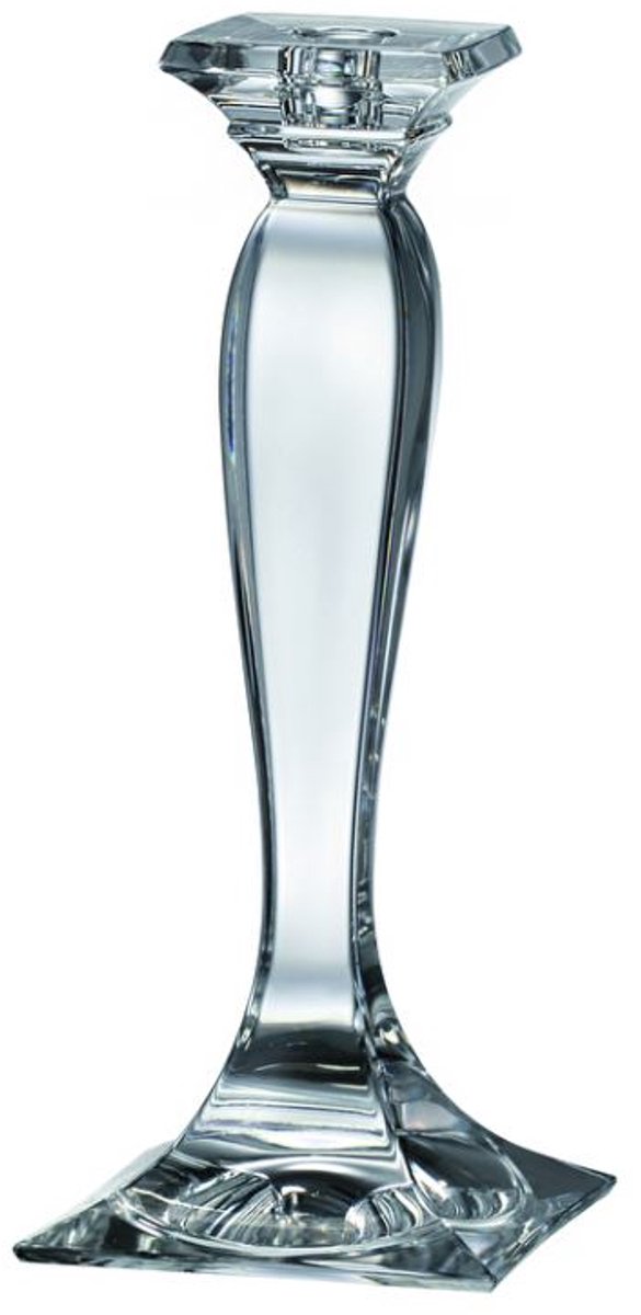 Echte kristallen kandelaar met 24% lood - PRINCE - Bohemia Kristal - kaarsenhouder 25 cm