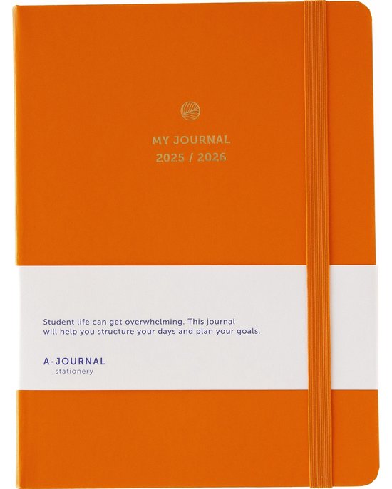 My Journal Schoolagenda 2025/2026 Oranje