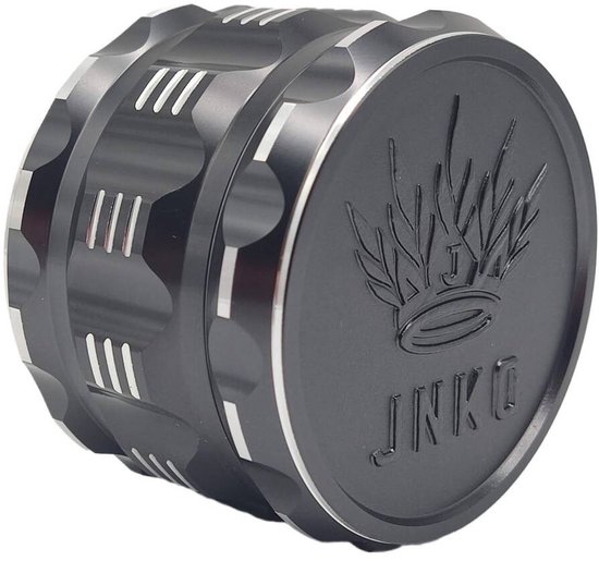 Foto: Grinder 4 delig supreme xl antraciet 63mm aluminium 3d logo jnko