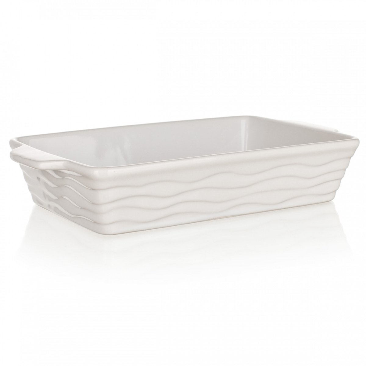 KOM KERAMISCHE TAARTSCHAAL 30x17 cm BANQUET