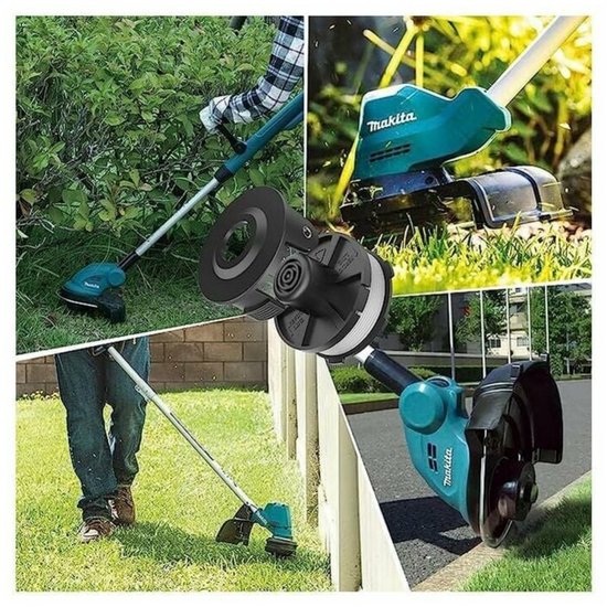 Spoelen - gewikkeld voor Makita grastrimmers - 8 m lang - Ø1,60 mm - met spoelkappen - 3 stuks van Makita — afbeelding 3
