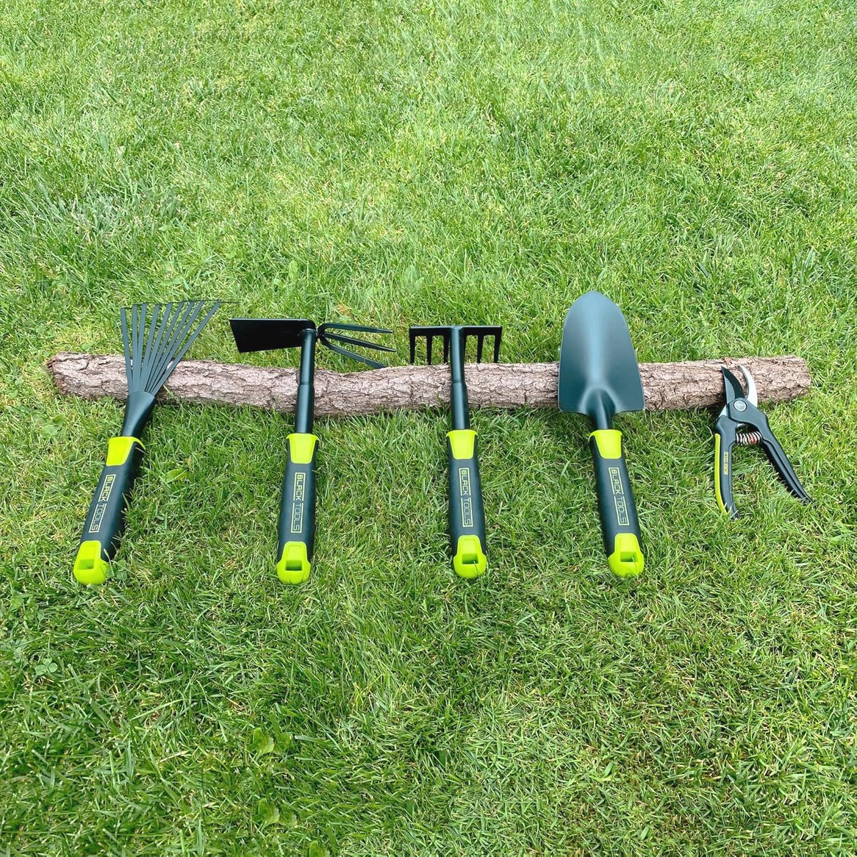 Snoeischaar voor tuinonderhoud, ergonomisch ontwerp, antislip grip, met éénhandige vergrendeling, voor bloemen en takken
