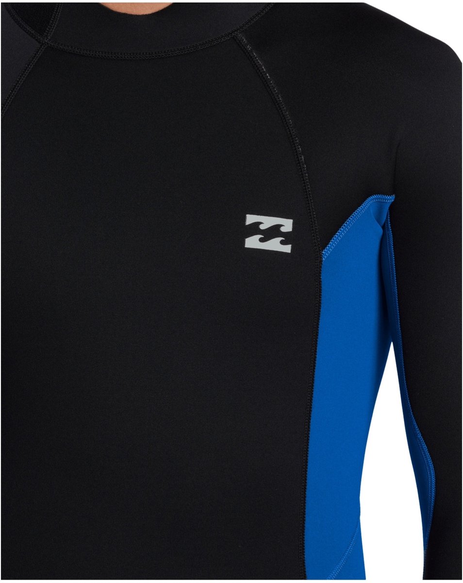 2025 Billabong Heren Foil 4/3mm Rug Ritssluiting Wetsuit -