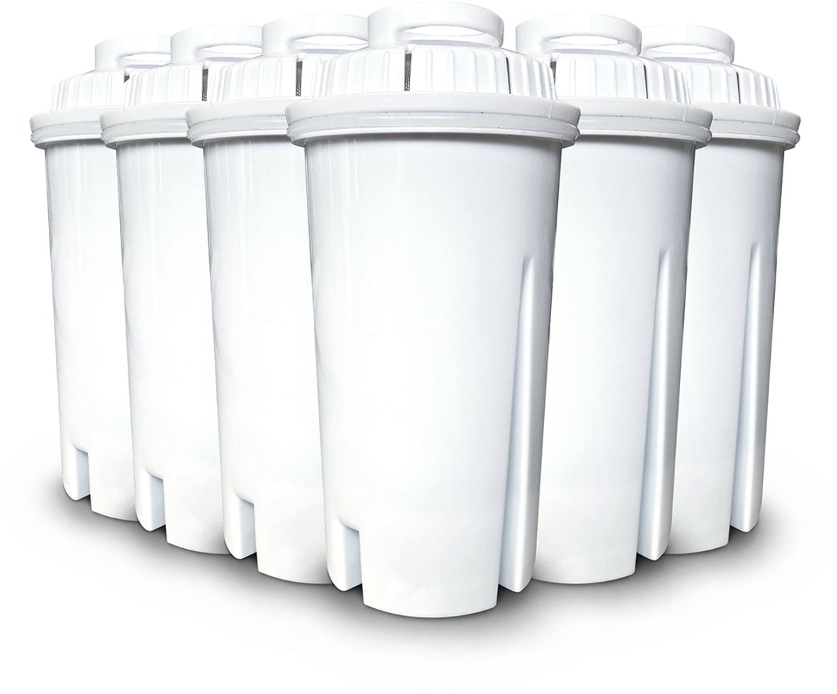 CASO Filterset voor Turbo-Heetwaterdispensers – 6 Stuks Universele Waterfilters met Siliconen Sealring, Voor o.a. HW400, HW500, HW600, HW660, HW1000, HW1660 |