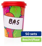 OMZSXK Brandweerwagen, feestservies, 16 gasten, brandweerman, feestborden, verjaardagsservies, brandweerwagen, papieren borden, bekers, servetten