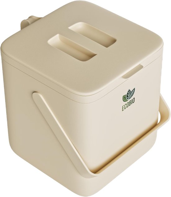 YourCasa® Biologische afvalemmer voor de keuken, 7 liter
