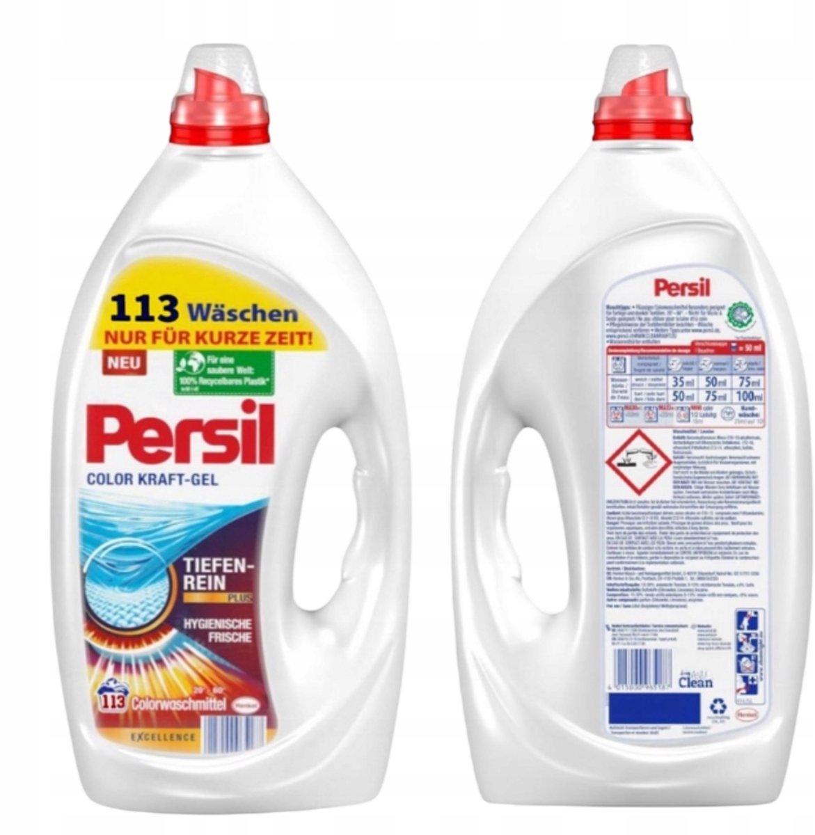 Goedkoopste Persil - Color - Vloeibaar Wasmiddel - 5.65 Liter - 113 Wasbeurten - Kleurbehoud- Voor elke was