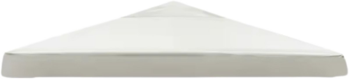 Partytent dak beige - 3x3m doek - Tentdoek - Vervangend dak voor tent - Paviljoen - Waterdicht