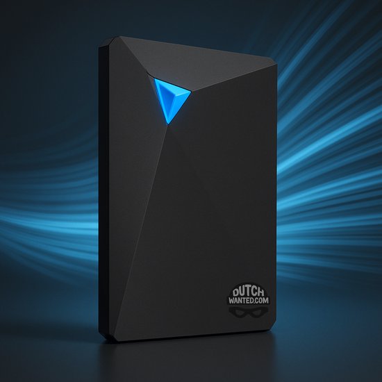 Dutch Wanted Double 1TB externe HDD, draagbaar