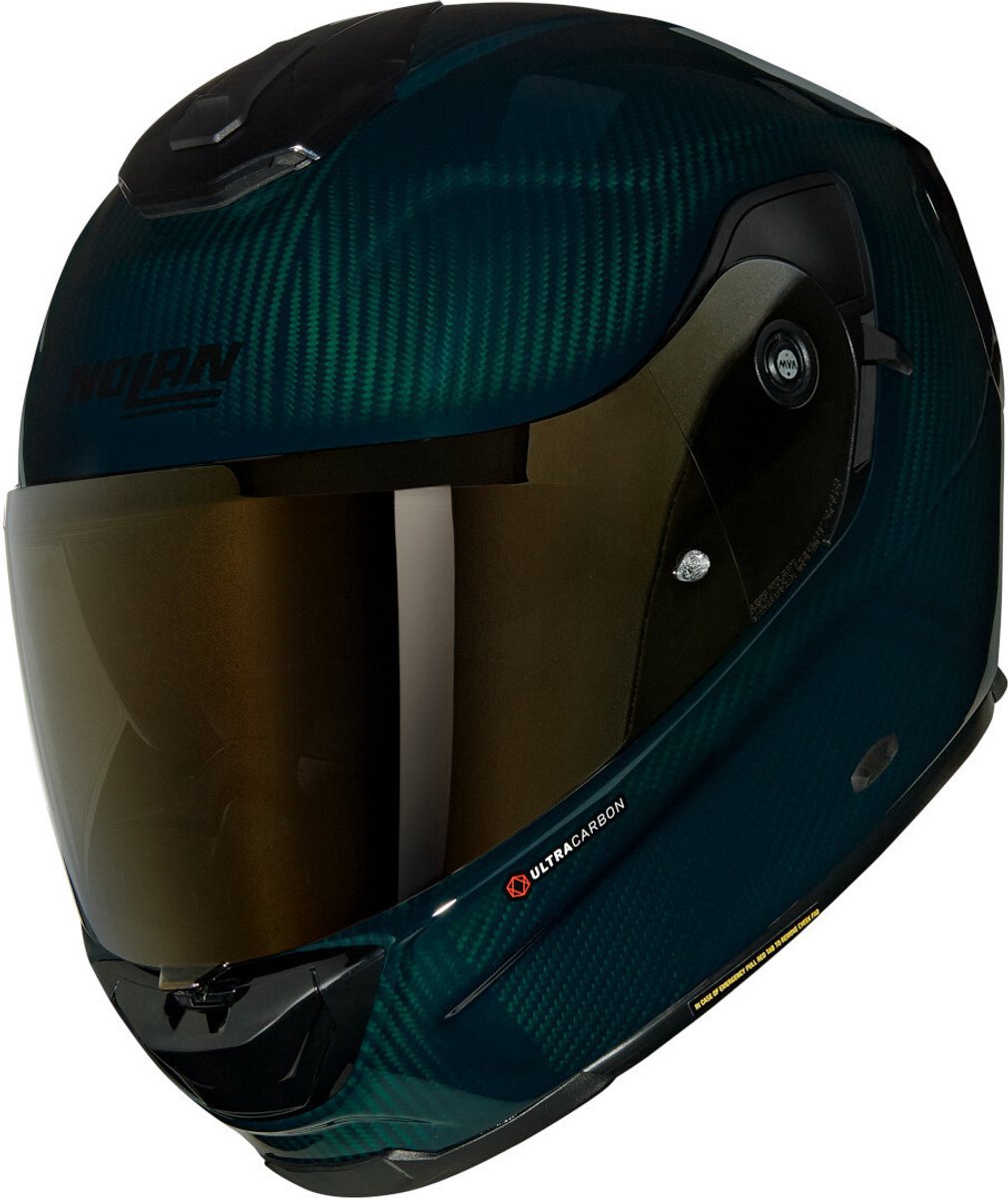 Nolan X-903 Ultra Liquido 327 Groen Glossy Integraalhelm - Maat L - Helm