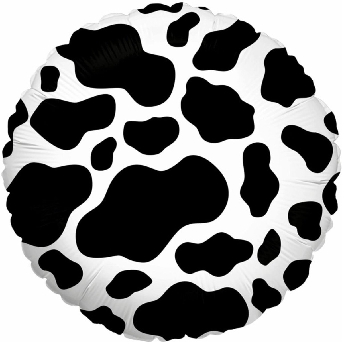 Koeprint Folieballon rond, 45 cm