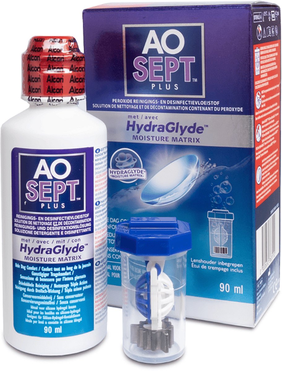 Goedkoopste AOSEPT® PLUS with HydraGlyde® Flight Pack