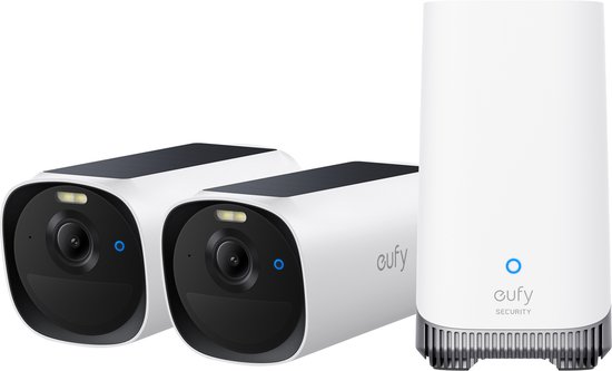 Eufycam E40 2-Pack Beveiligingscamera met Zonnepaneel - Eufycam - €299,00