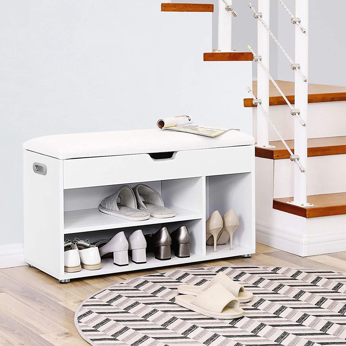 Schoenenkast met zitting - LHS30W