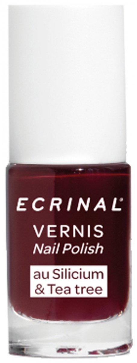 Ecrinal Silicium + Tea Tree Polish 5 ml (Kleur : Kersenrood)