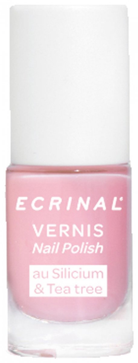 Ecrinal Silicium + Tea Tree Polish 5 ml (Kleur : Parel Roze)