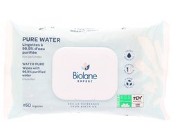 Biolane Puur Water Ongeparfumeerde Doekjes 60 Doekjes