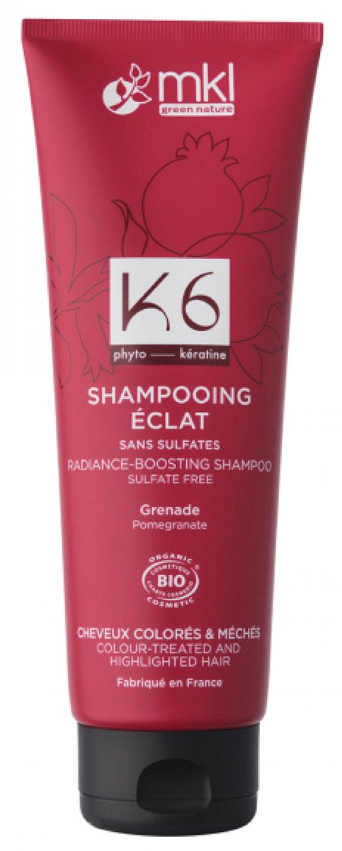 MKL Green Nature K6 Radiance Shampoo Biologisch Gekleurd Haar 250 ml