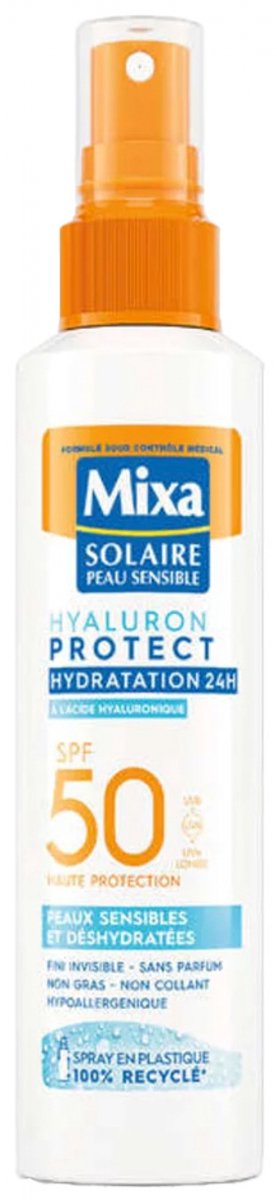 Mixa Hyaluron Protect 24H Hydration Sun Spray SPF50 150 ml