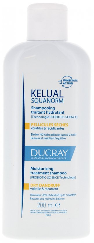 Ducray Kelual Squanorm Droge Roos Shampoo