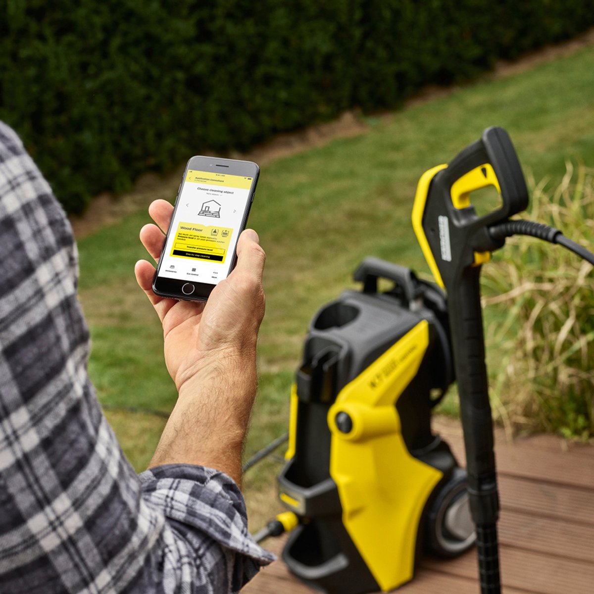 Kärcher K 7 Premium Power Flex Home eco!Booster set Hogedrukreiniger - Incl. T 7 Plus Terrasreiniger & eco!Booster - Slanghaspel - PremiumFlex hogedrukslang - 180 bar - 600 l/u - 60 m²/u – foto 3
