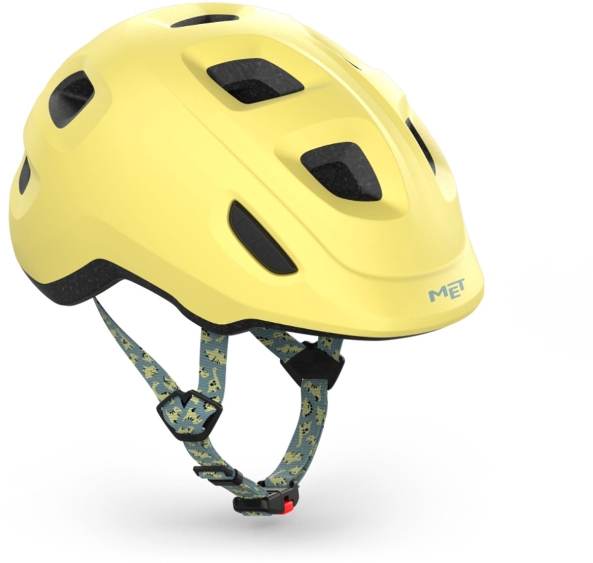 MET Hooray Kinderhelm – Fietshelm Kinderen - Maat XS (46/52 cm) – Soft Yellow Matt