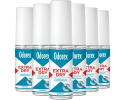 Odorex Extra Dry Anti-Transpirant Spray - 6x 30ml - Voordeelverpakking