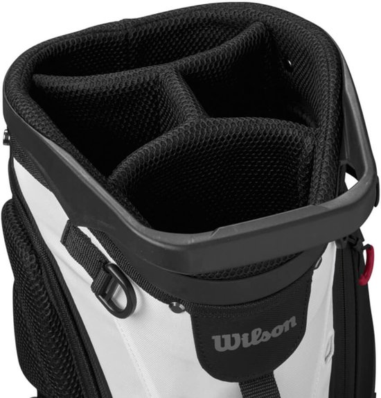 Wilson Exo Lite DynaPWR Standbag 2025 - Zwart Rood Wit van Merkloos — afbeelding 4