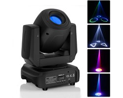 DeXem - licht effect -100W Moving Heads - Led Spotlight Dmx 512 Rgbw Prisma Light Effect 8 Kleuren En 8 Gobo 'S Voor Dj Disco Band Show Party - Podiumverlichting- disco lamp - disco verlichting - disco licht - party verlichting - disco lamp
